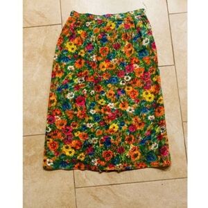 Vintage Floral Women's Skirt